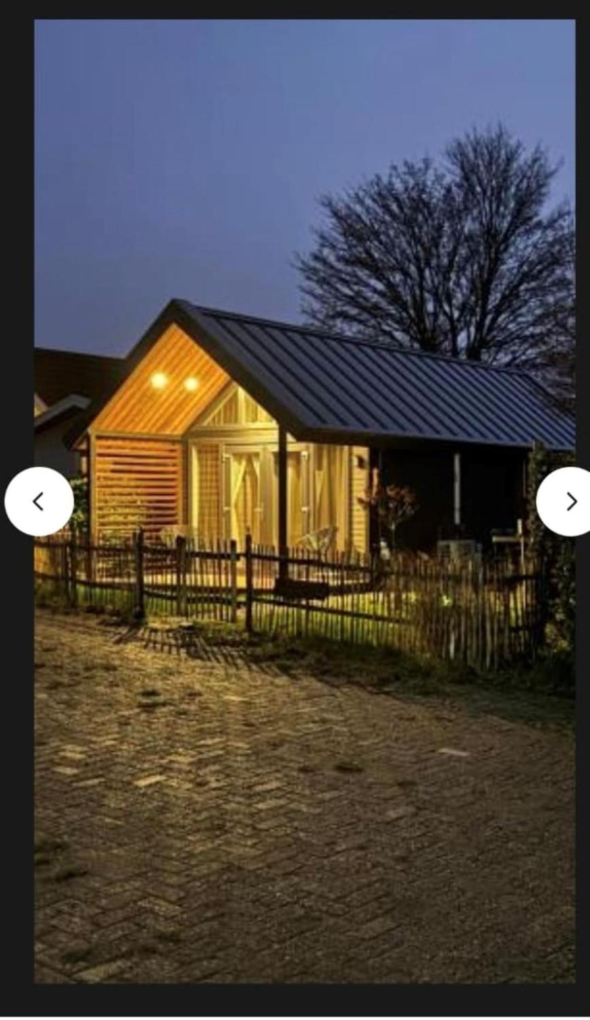 Tiny Haus Auszeit Am See Lathum Extérieur photo